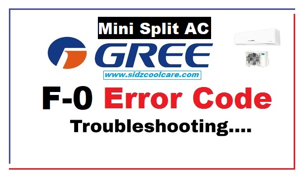 F0 Error Code Gree Mini Split Air Conditioner Troubleshooting